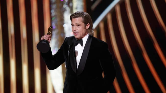 GP: Brad Pitt wins best supporting actor Oscars 2020