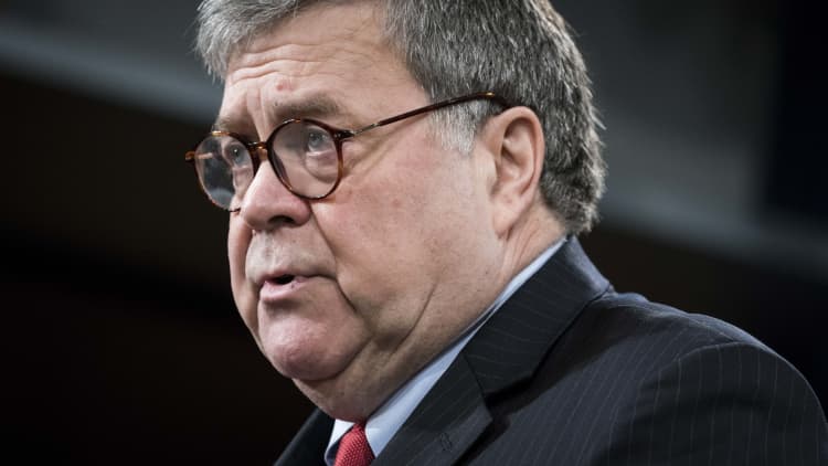 AG Barr says DOJ will look at info from Ukraine sent by Trump lawyer Giuliani