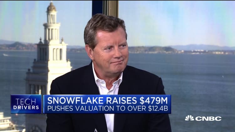 Snowflake CEO Frank Slootman on the company's $479M in new funding