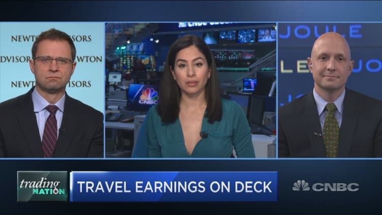 Watch out for this travel stock into earnings, technician says