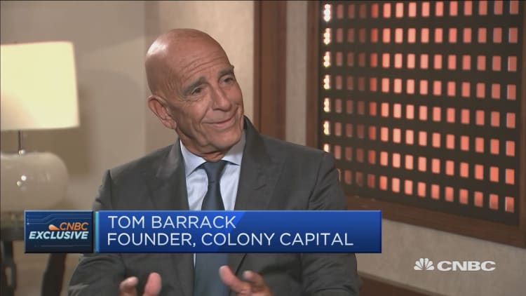 2020 election is Trump's to lose, Colony Capital's Tom Barrack says