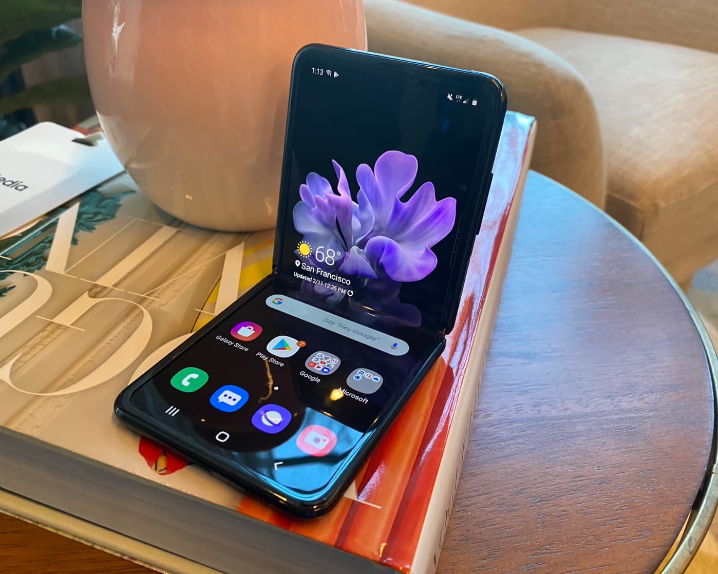 Samsung reveals its newest folding phone