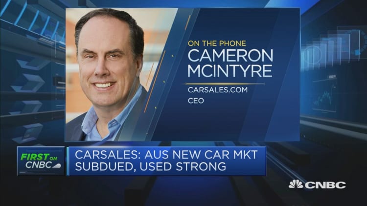 The used car market is 'very healthy': CEO