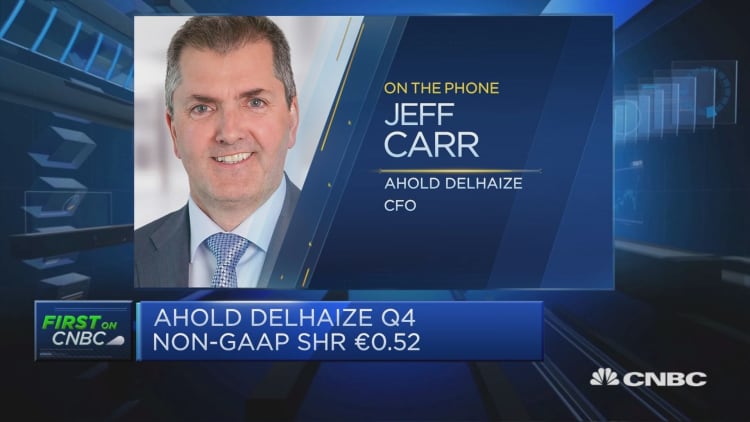 Same day and next day home delivery offer paying off, Ahold Delhaize CFO says