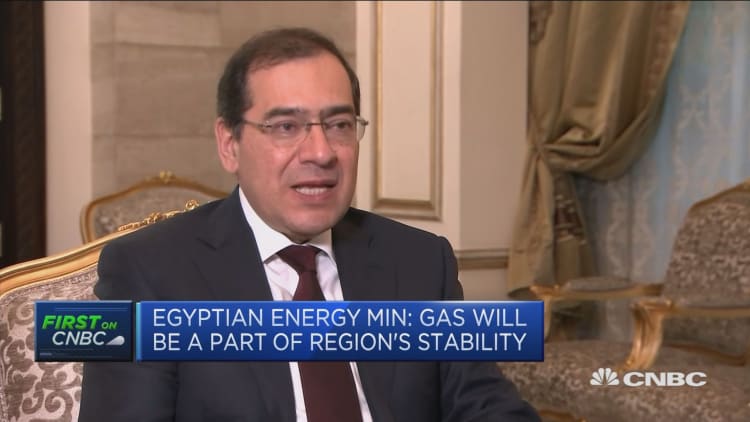 Egypt and its neighbors will benefit economically from gas, Egyptian minister says