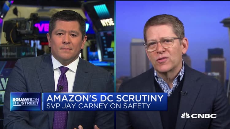 Amazon SVP Carney: There was 'blatant political interference' in JEDI contract