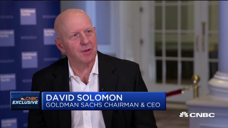 Watch CNBC's full interview with Goldman Sachs CEO David Solomon