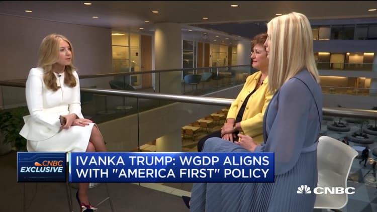 Watch CNBC's full interview with Ivanka Trump and Kristalina Georgieva of IMF