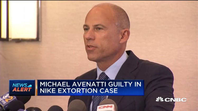 Lawyer Michael Avenatti guilty in Nike extortion case