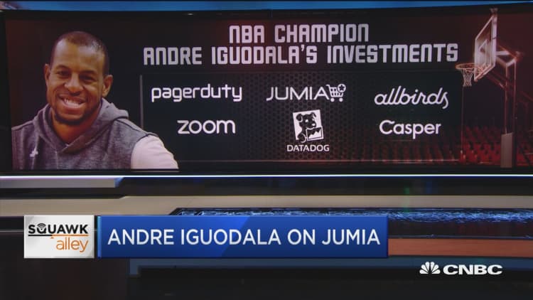 NBA champ-turned-tech-investor Andre Iguodala counts Zoom's tripling since IPO as best investment