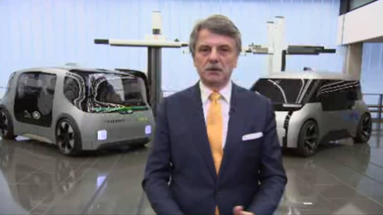Jaguar Land Rover unveils 'autonomy ready' electric car concept