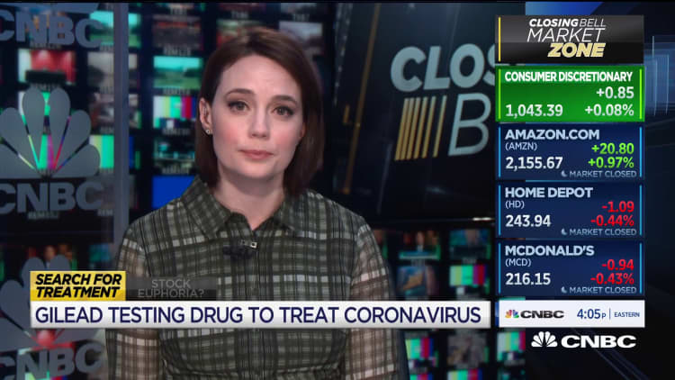 Gilead testing drug to treat coronavirus
