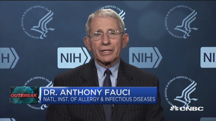 Dr. Anthony Fauci: It's too early to say whether the coronavirus is slowing in China