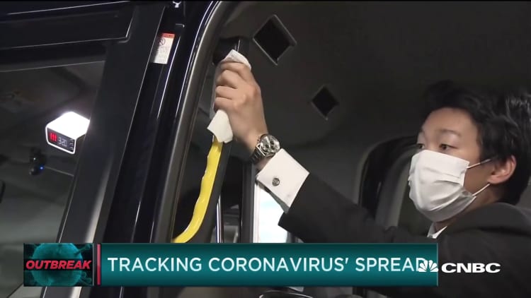 Tracking the coronavirus' spread