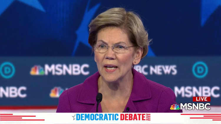 Warren on Bloomberg: Democrats won't win by 'substituting one arrogant billionaire for another'