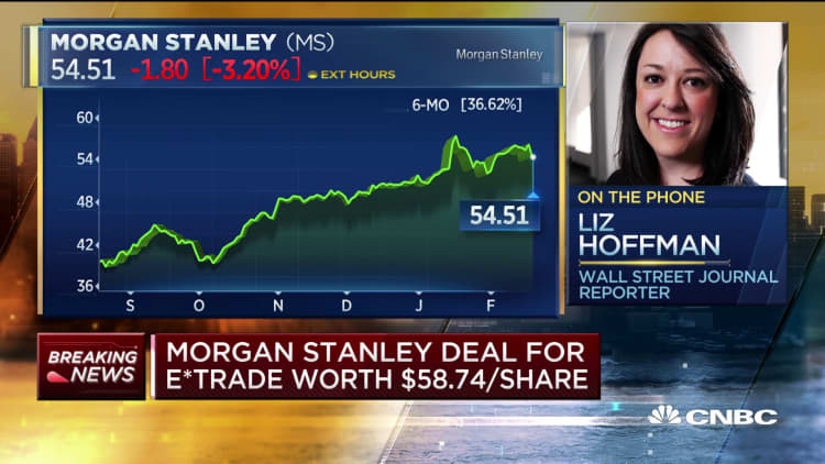 What Morgan Stanley's E-Trade acquisition means for the company