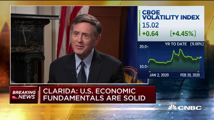 Fed's Clarida: I don't think most market participants are pricing in rate cut
