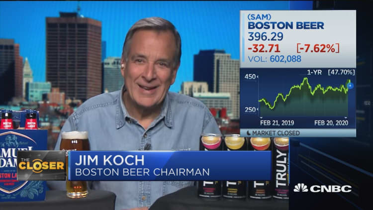 Boston Beer founder defends hard seltzer investment despite hit to margins