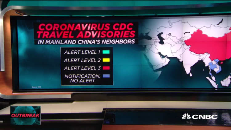 CDC expands global travel alerts; coronavirus impact