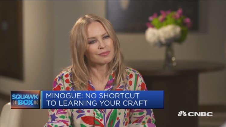 Kylie Minogue: There's no shortcut to learning a craft
