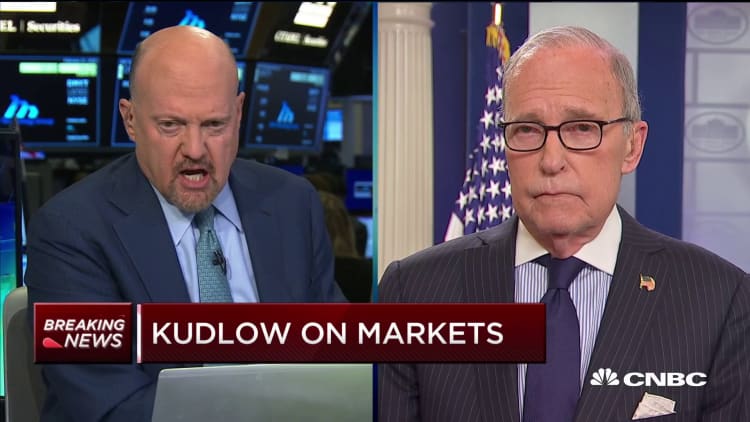 Kudlow: Falling bond yields don't reflect US economy's 'fundamentals'