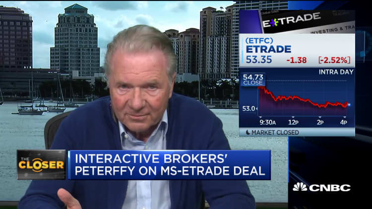 Morgan Stanley's E-Trade deal clears way for interactive brokers: Thomas Peterffy