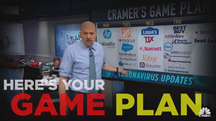Cramer Remix: The coronavirus will continue to color the market next week