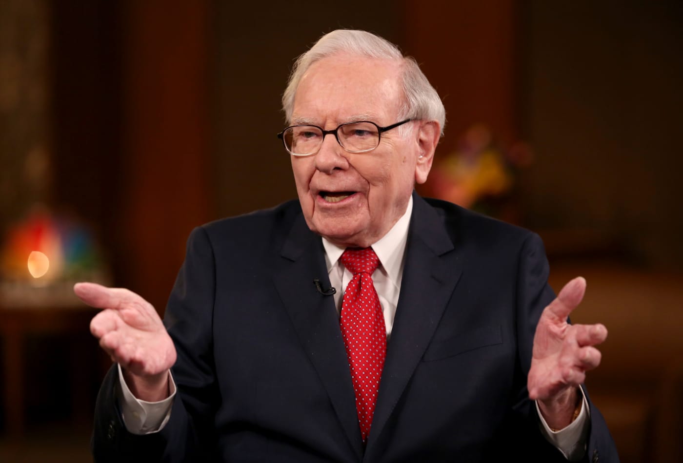 Warren Buffett doesn't worry how current events will affect the market