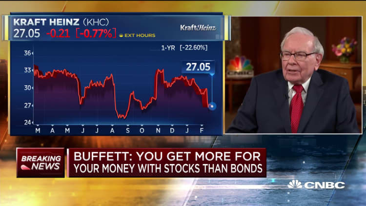 Warren Buffett: 'Kraft Heinz should pay down its debt'