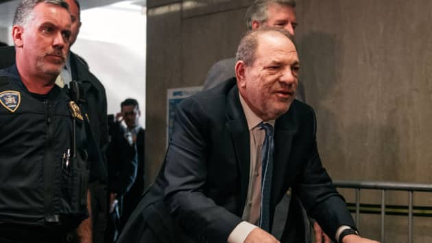 Weinstein guilty on two counts of rape
