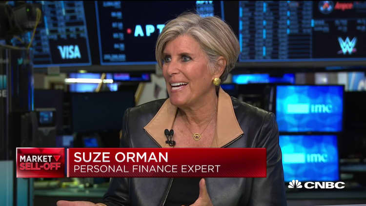 People should 'rejoice' at the Dow dip, says Suze Orman