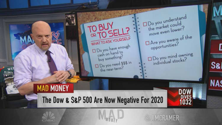 Five things investors must consider after a major sell-off, according to Jim Cramer