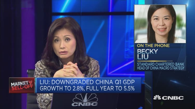 Expect China's first quarter GDP to deteriorate 'very materially': Strategist