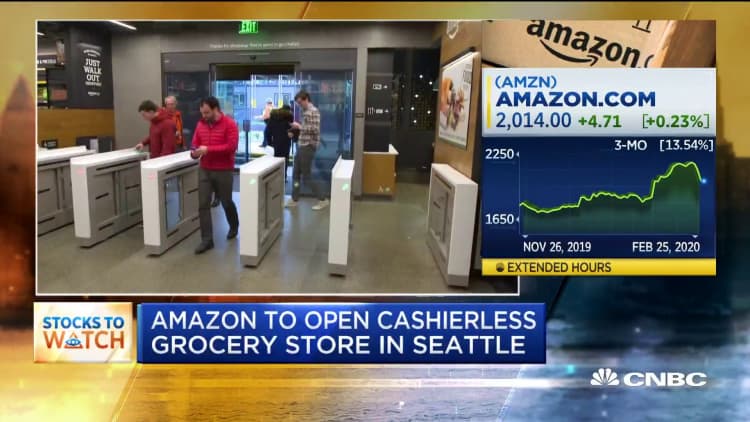 Amazon to open cashierless grocery store in Seattle