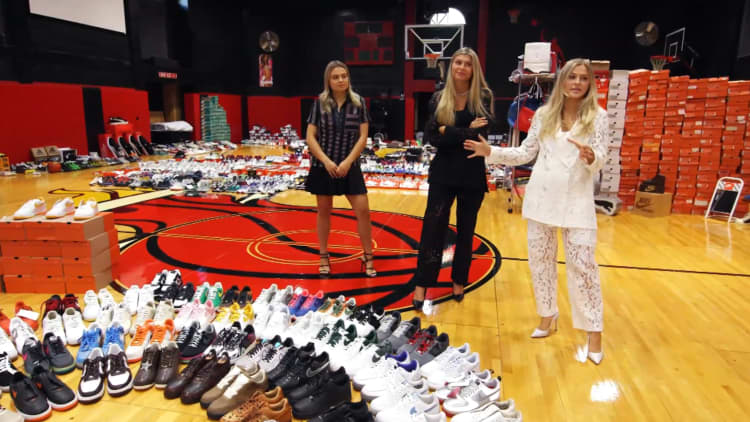 Meet the three sisters who own 6,000 pairs of sneakers