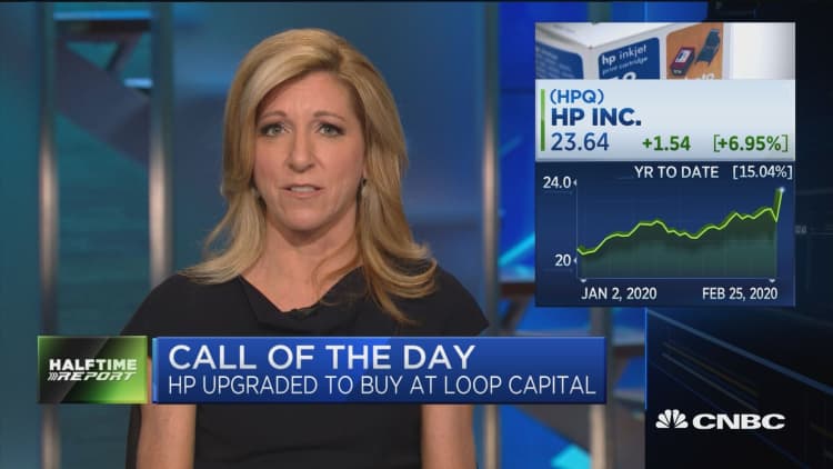 HP Inc. upgraded to buy at Loop Capital