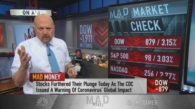 The slowdown still isn't fully baked in these stocks, Jim Cramer says