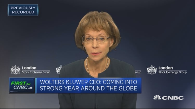 We have a very strong foundation coming into 2020, Wolters Kluwer CEO says