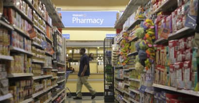 Walmart's shares defy trends as coronavirus rattles Wall Street