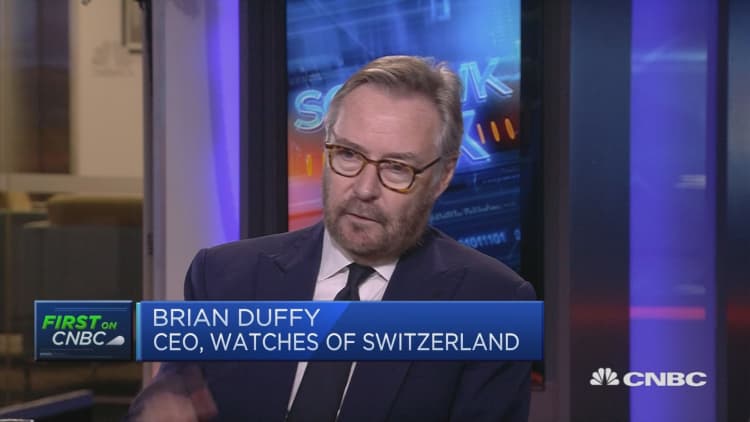 UK the best luxury watch market in the world, Watches of Switzerland CEO says