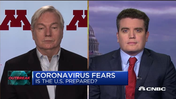 'We're in the middle of a coronavirus pandemic,' infectious disease researcher says