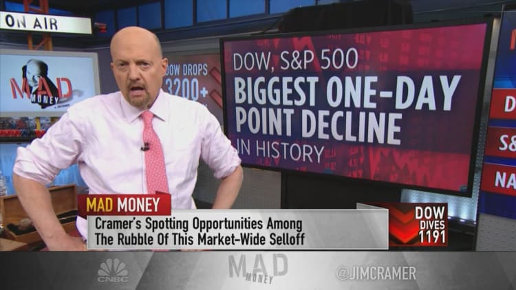 Jim Cramer: Investors can buy 'stay-at-home' stocks in this volatile market