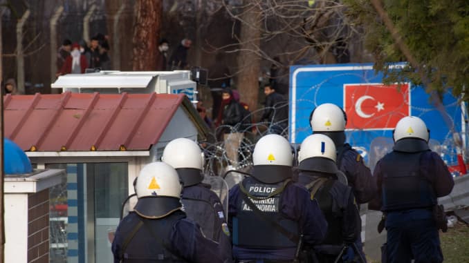 GS - Migrants At Greek Turkish Borders