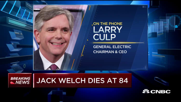 He was 'the heart and soul' of this company—GE CEO Larry Culp remembers Jack Welch