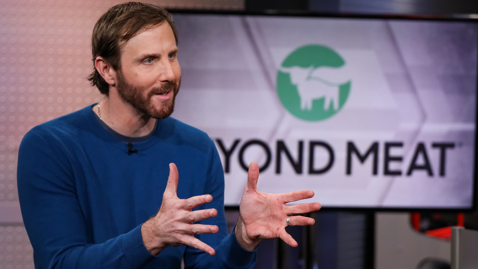 Ethan Brown, founder, president and CEO of Beyond Meat.