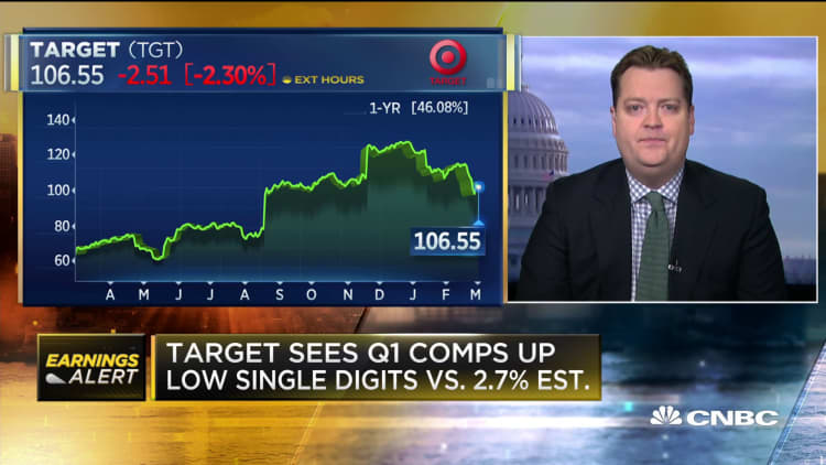 Analyst explains why he's more cautious on Target than Costco, Walmart