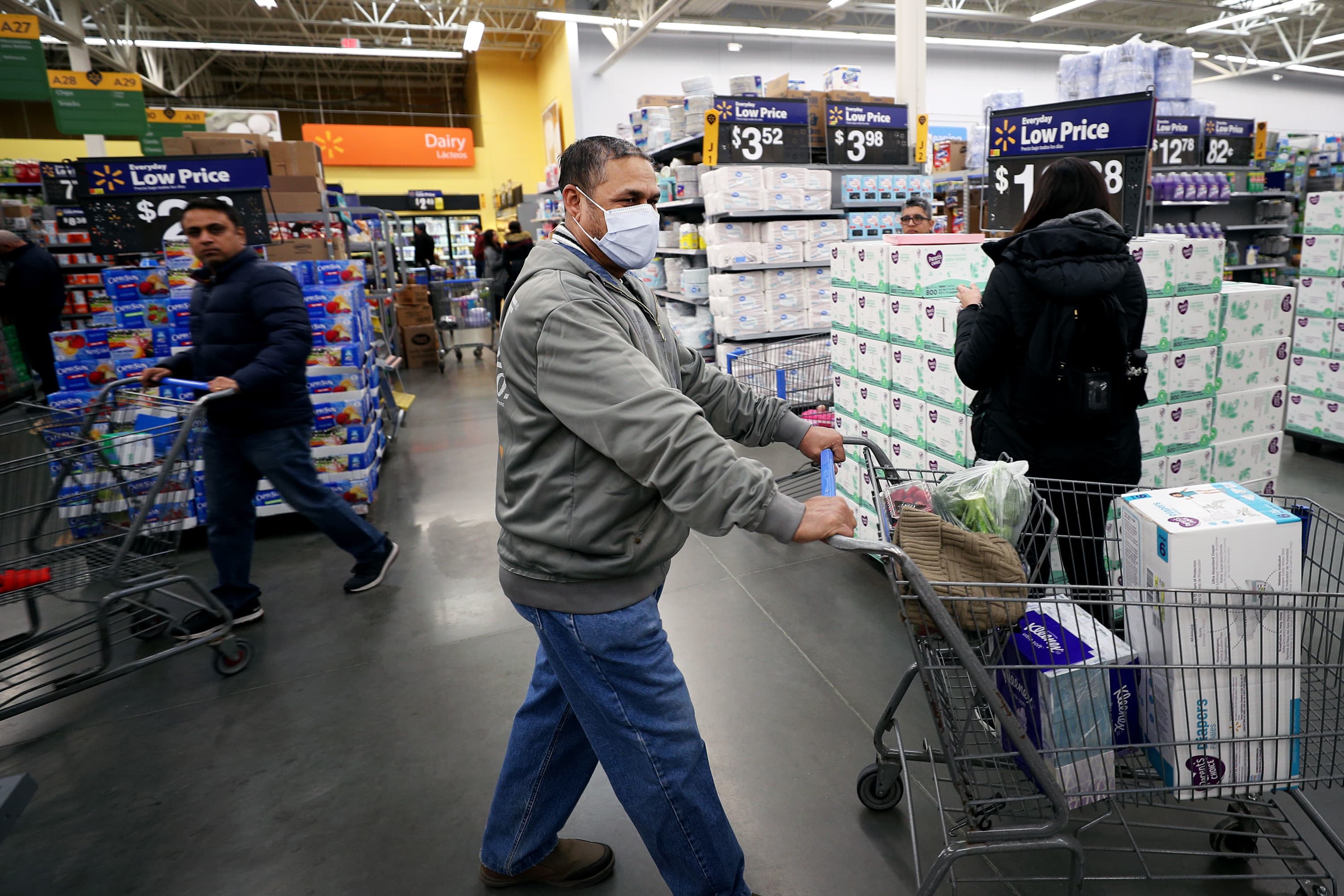 Coronavirus Walmart And Others Cope With Sick Workers Fearful