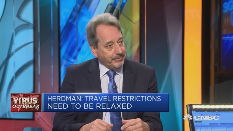 There needs to be a coordinated effort to 'proactively' relax travel restrictions, says industry body