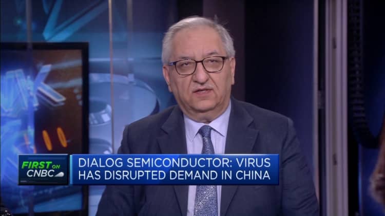 Coronavirus impacted operations in February, Dialog Semiconductor CEO says