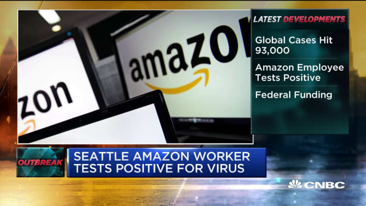 Seattle Amazon worker tests positive for coronavirus